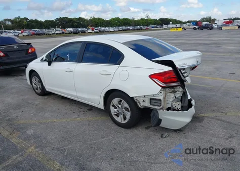 2013 Honda Civic Lx from USA, damaged, VIN 19XFB2F54DE090317